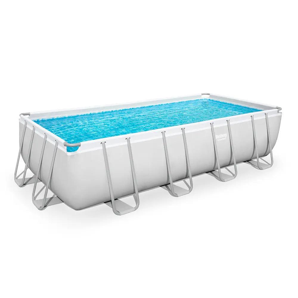 Piscina fuori terra rettangolare  488x244x122 Power Steel Bestway Piscina fuori terra rettangolare  488x244x122 Power Steel Bestway